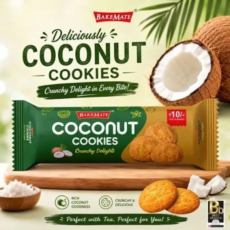 Bakemate Coconut Cookies Crunchy Delight