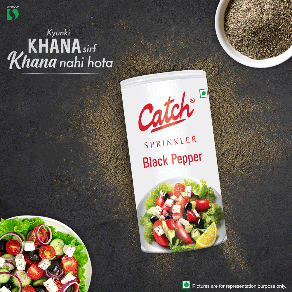 Catch Black Pepper Powder Sprinkler