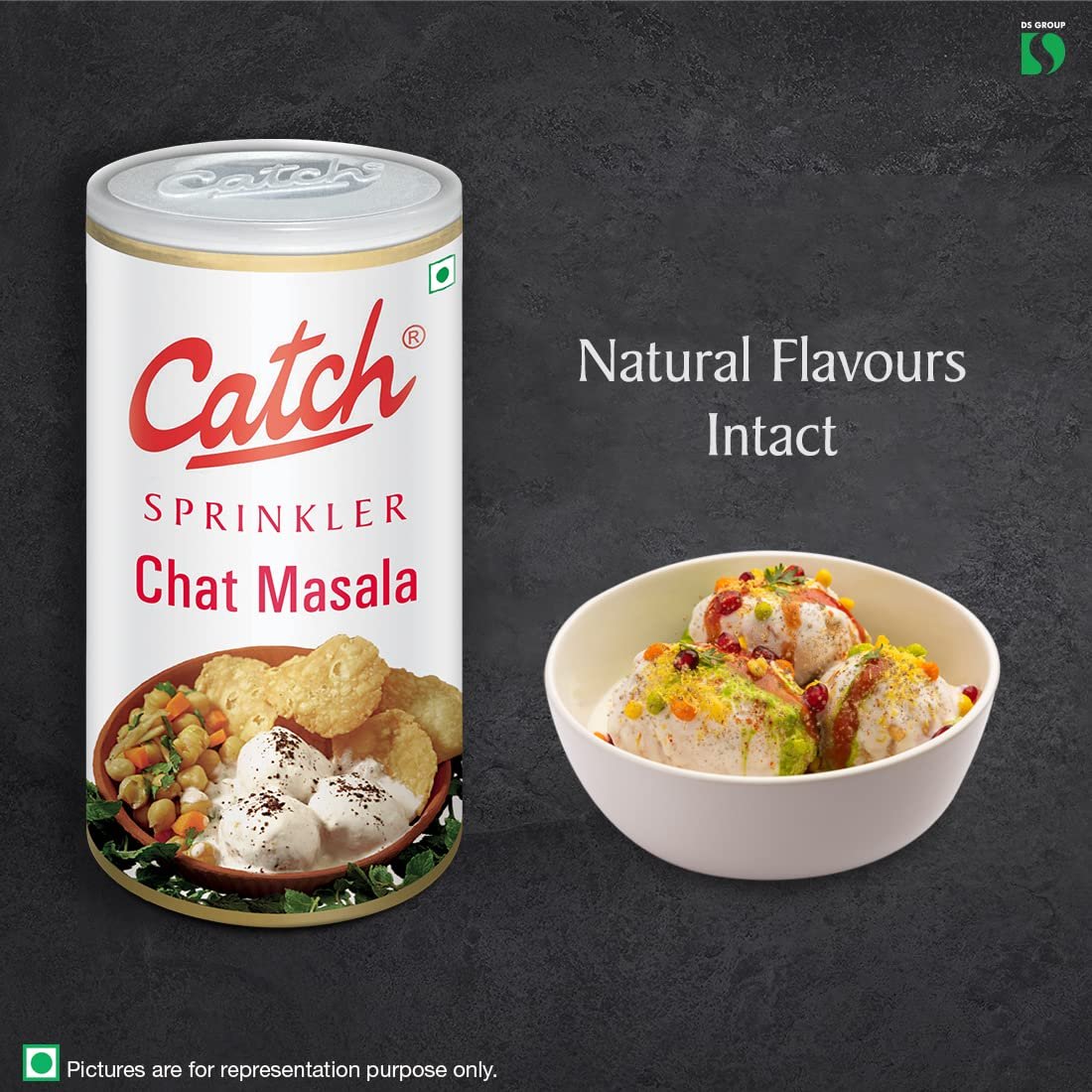 Chaat masala sprinkler