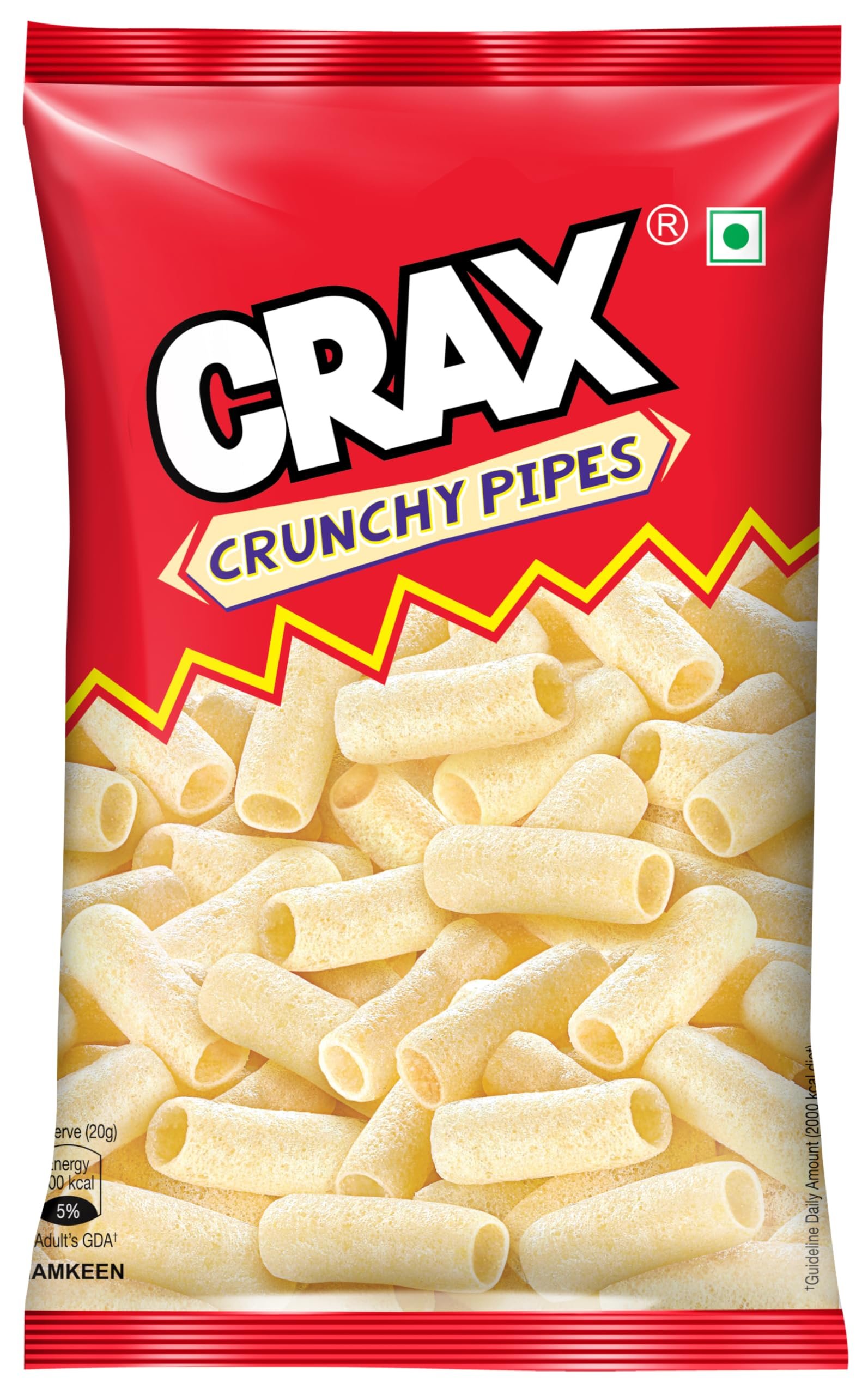 Crax crunchy pipes