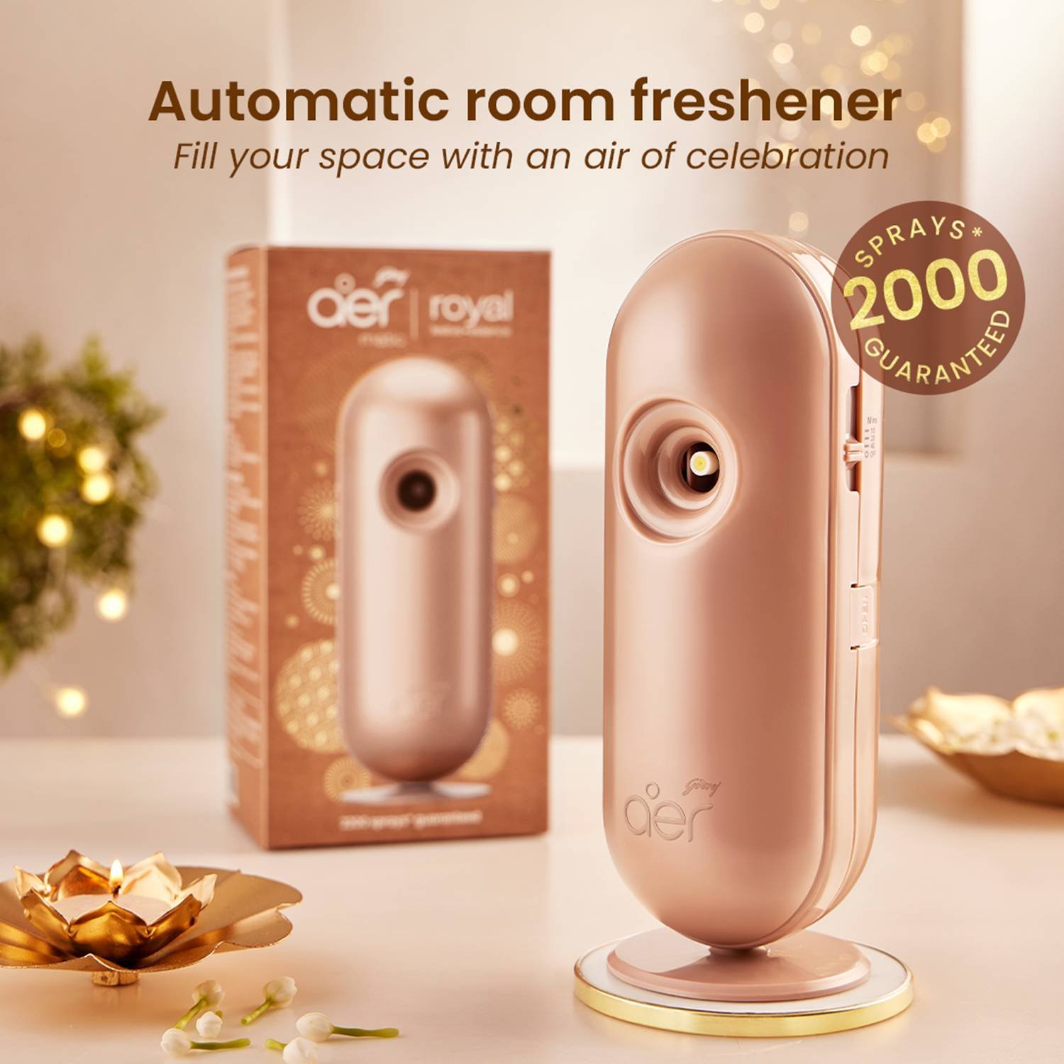 Godrej aer matic royal vanilla essence