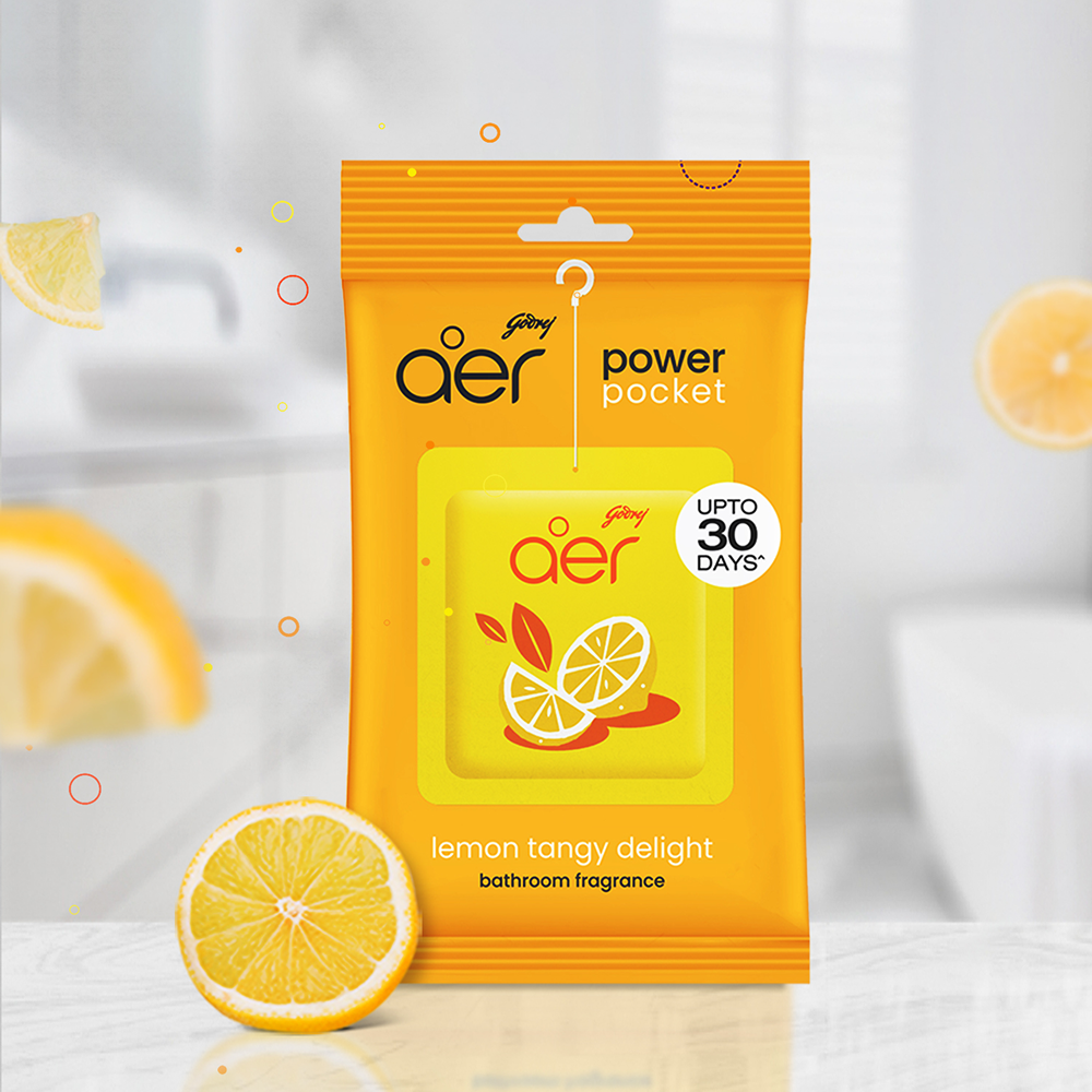 Godrej aer power pocket lemon