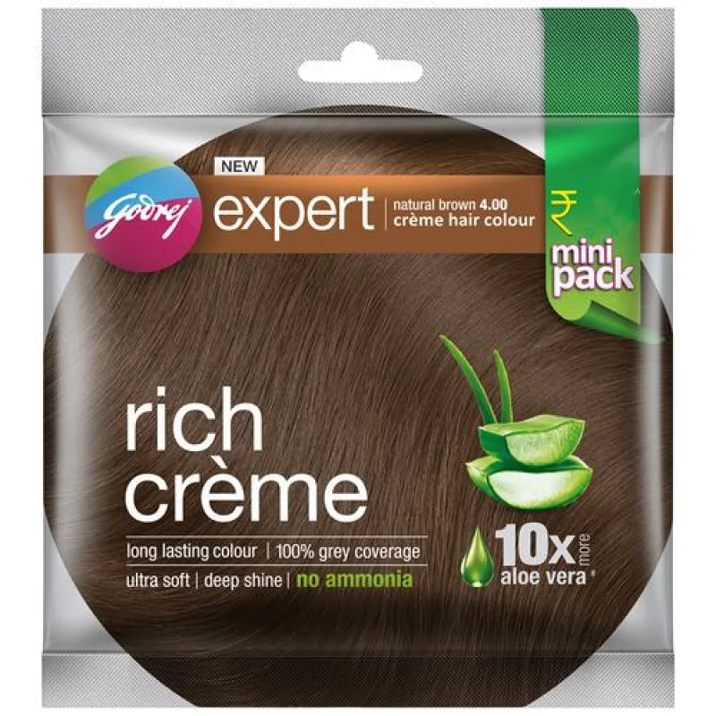 Godrej Expert Hair Colour for Women & Men (Natural Brown)
