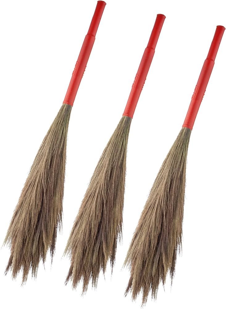 Grass broom, Jhadu (Plastic & Grass)