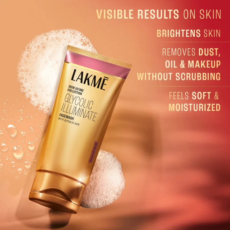 Lakme Glycolic Illuminate Facewash 50g