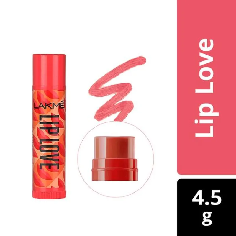 Lakme Lip Love Chapstick Apricot 4.5g