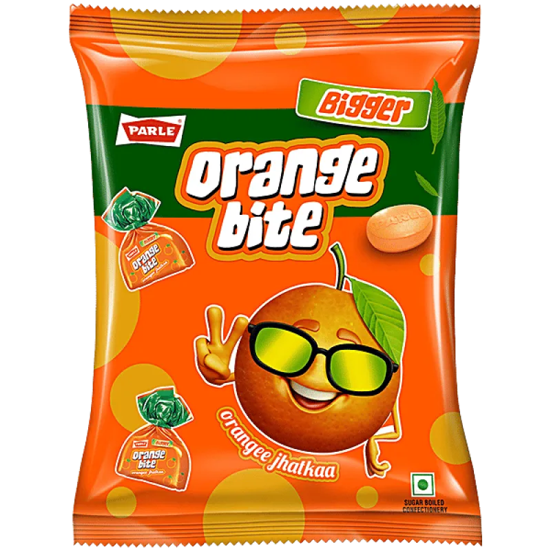 Parle Orange Bite Toffee