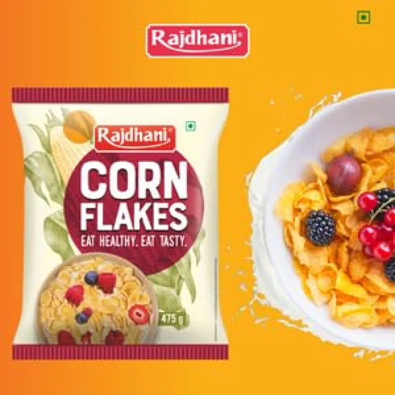 Rajdhani Corn Flakes Eat Healthy, Eat Tasty 475g