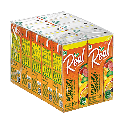 Real mixed fruit juice