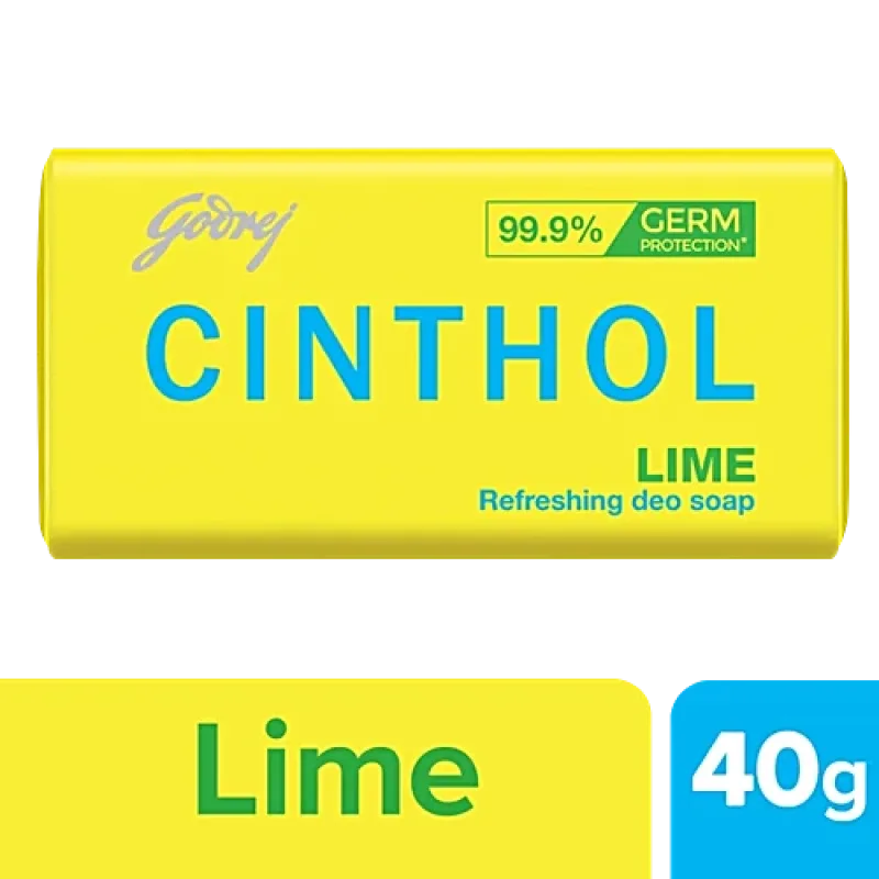 Cinthol Refreshing Deo Lime Bath Soap