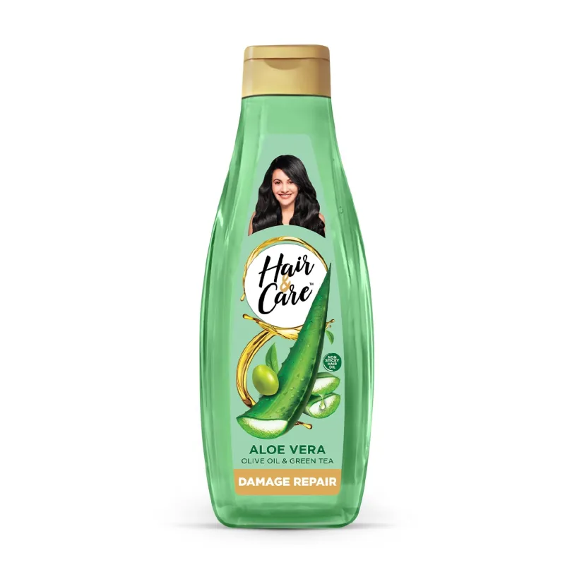 Hair & Care Aloevera Olive Oil & Green Tea Damage repair